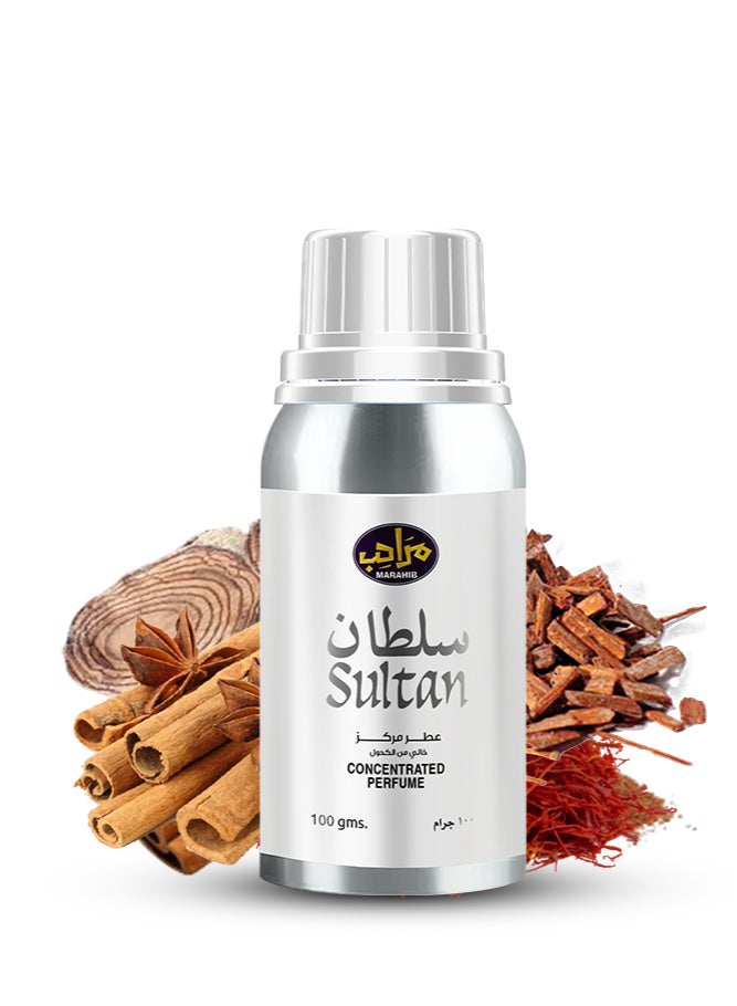 MARAHIB Sultan Oil Perfume 100 gms - Image 4